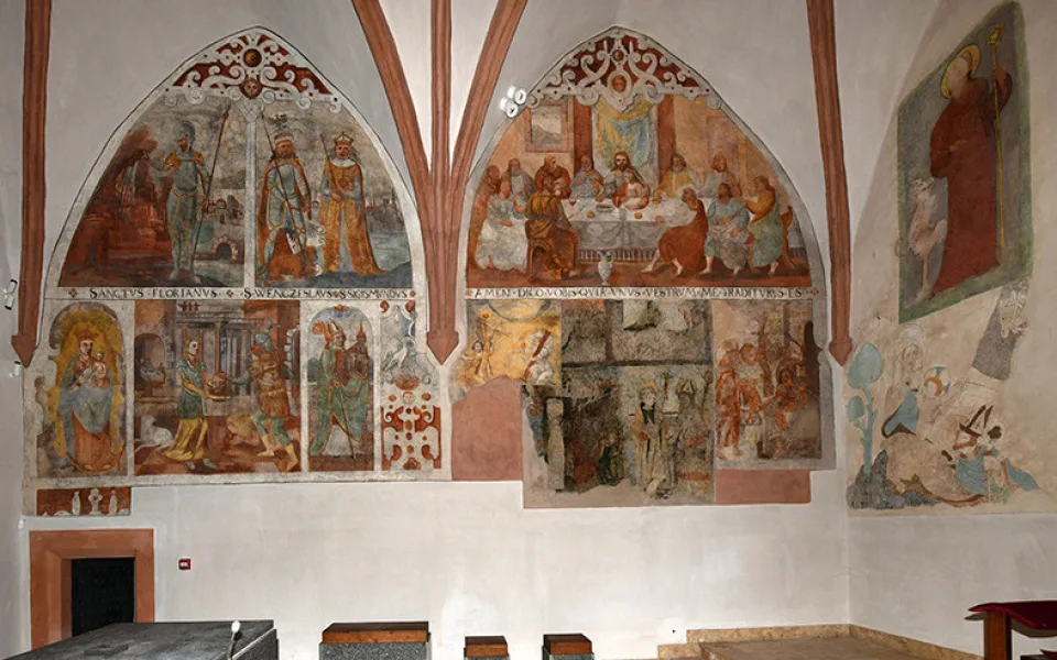 České Budějovice objektivem Milana Bindera a perem Martina Maršíka: Jedinečná freska v jedinečném kostele