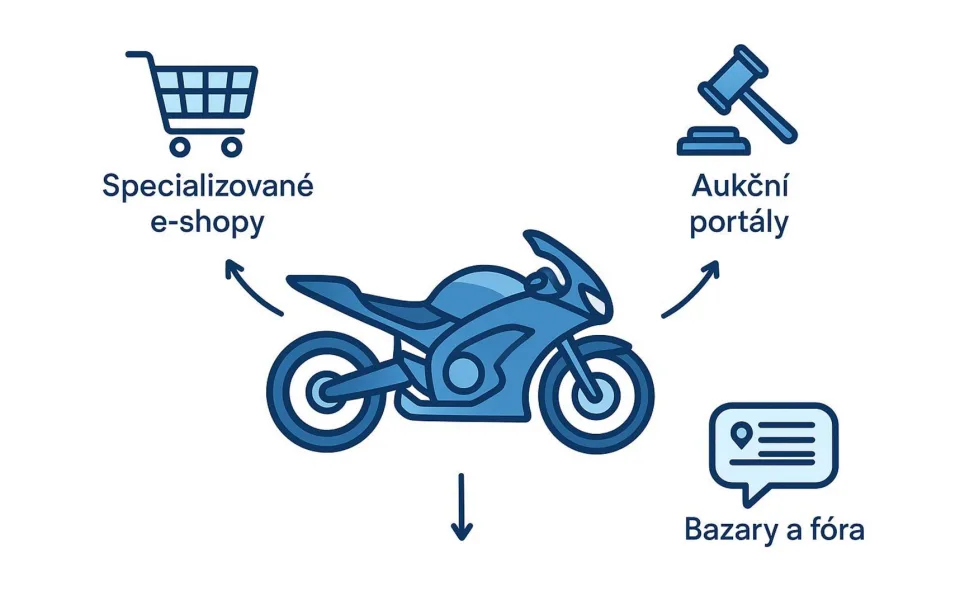 Jak ušetřit peníze za díly na motocykly online
