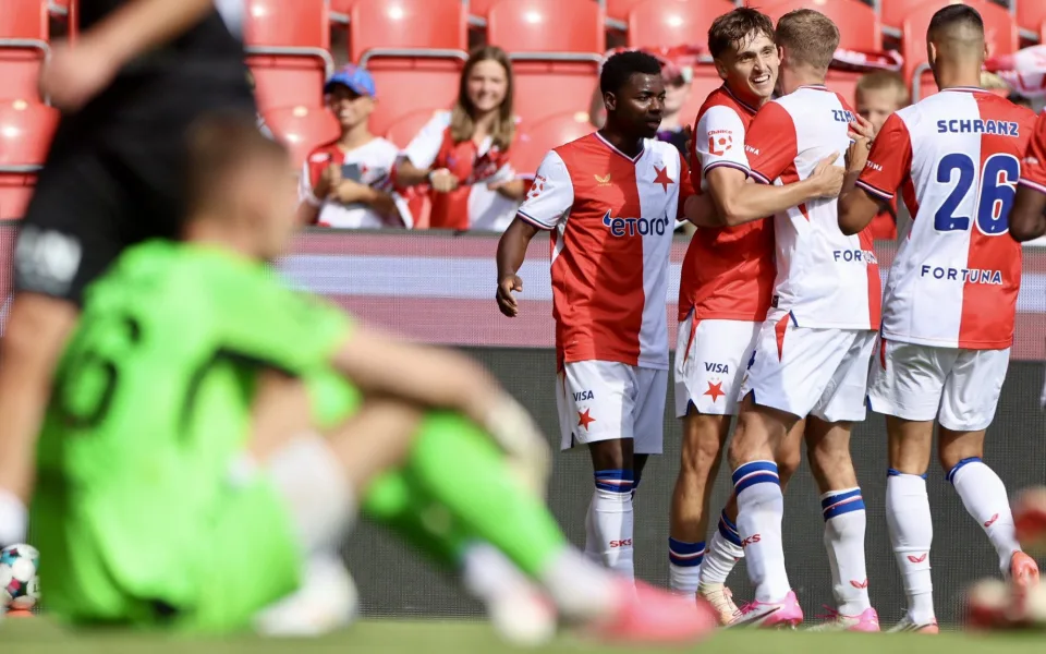 Chytil zařídil Slavii výhru nad Pardubicemi. Sešívaní zvítězili 2:1