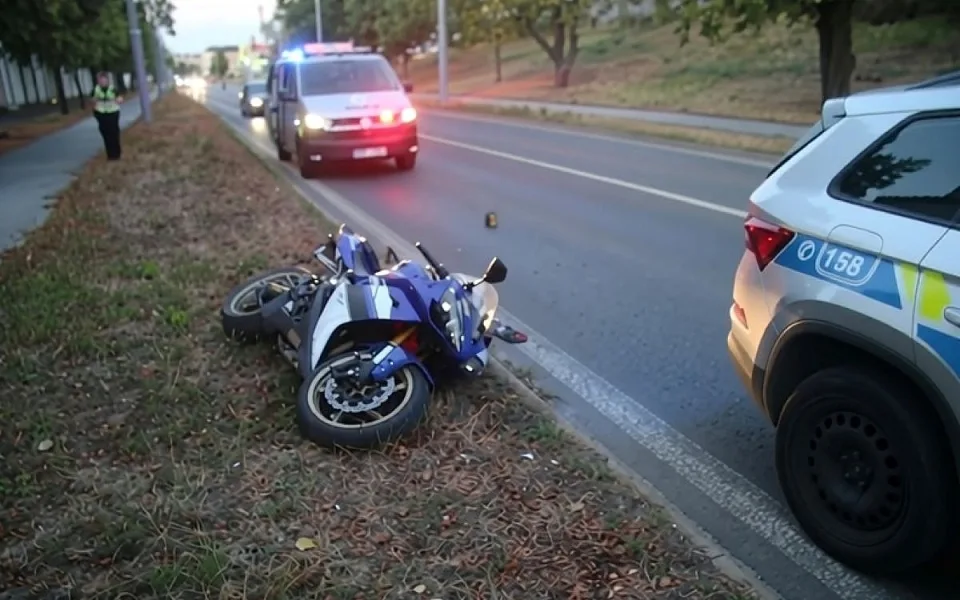 Motorkář zběsile ujížděl policistům. Měl hned několik důvodů, proč nezastavit