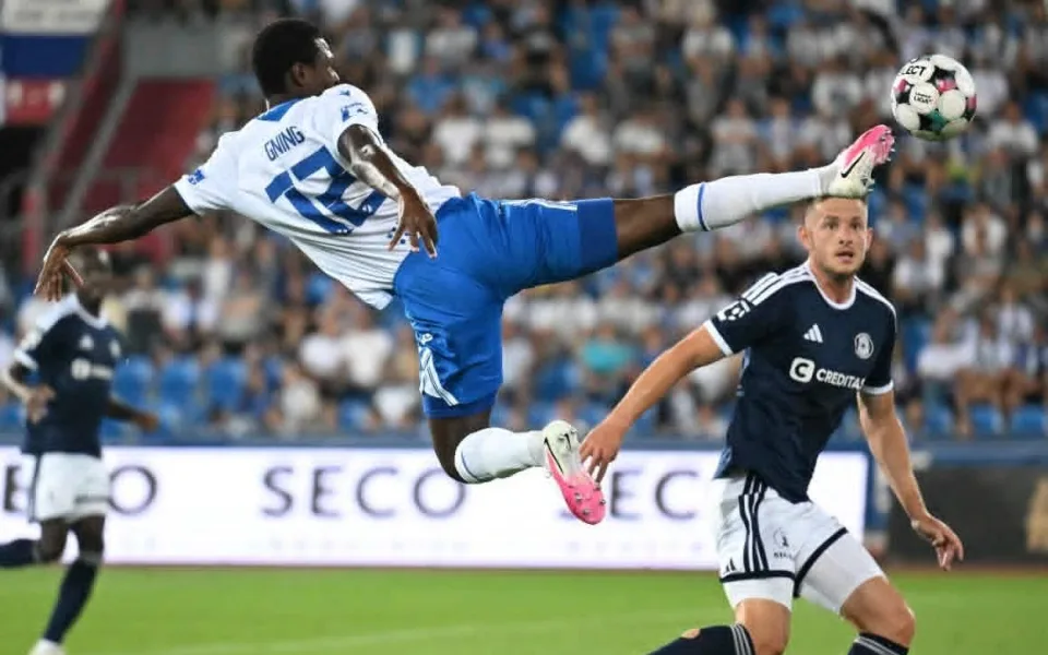Fotbalisté Ostravy zdolali Olomouc 1:0 premiérovou trefou stopera Míčka