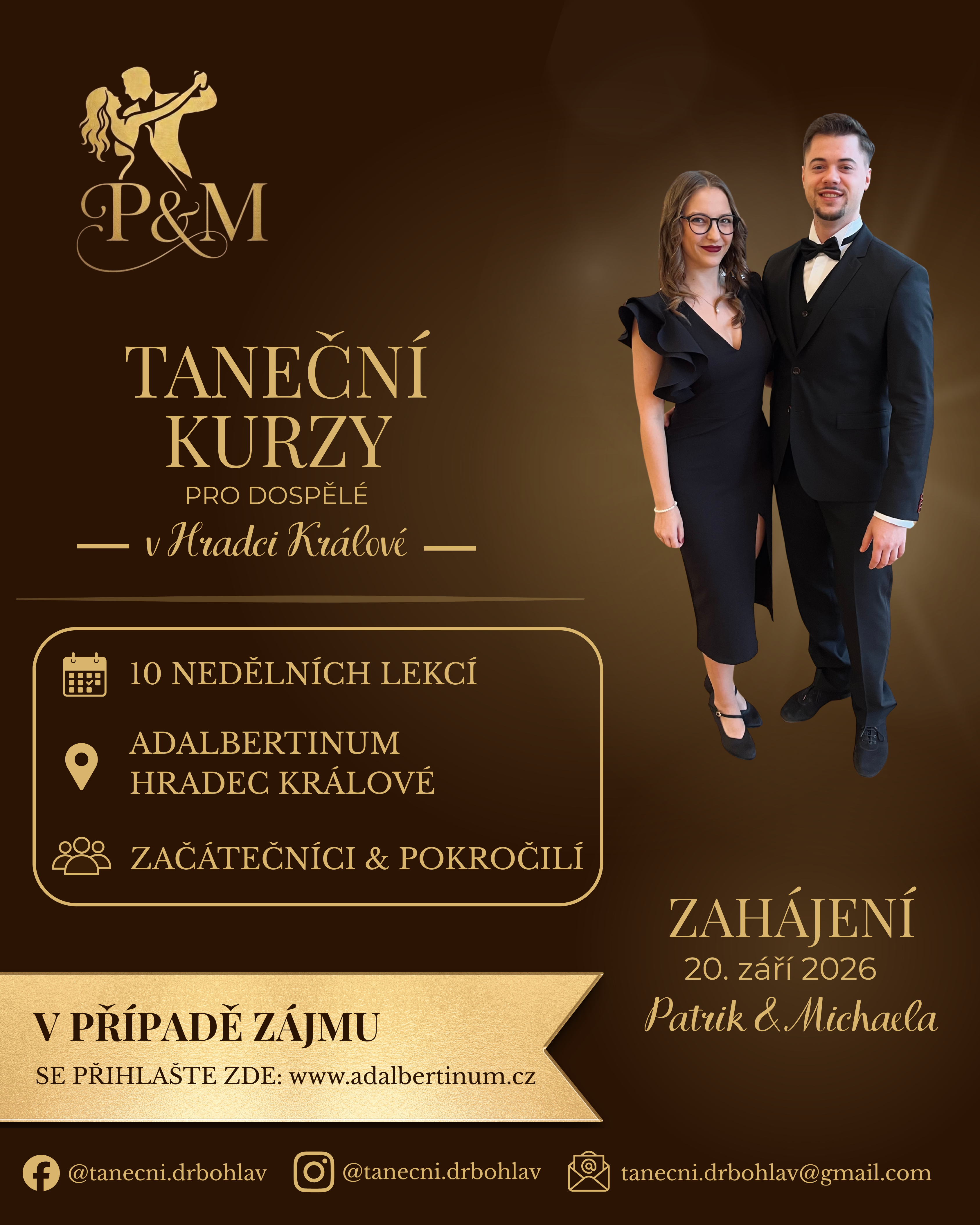 TANEČNÍ PRO MANŽELSKÉ PÁRY A TANEČNÍ DVOJICE